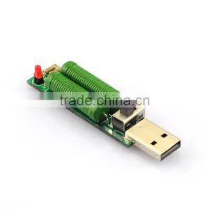 2A 1A Design USB Interface Mini Discharge Load Resistor With Switch thumbnail-1