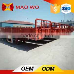 Cargo Transport High Strength Steel Heavy Side Wall Semi Trailer thumbnail-3