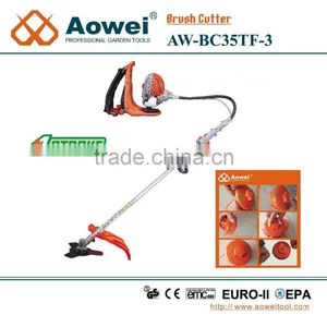 Four Stroke Back Pack Brush Cutter/grass Trimmer BC35TF Compliant of GS EPA thumbnail-1