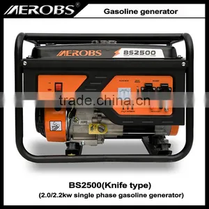 Knife Type 2.0 2.2kw BS2500 Recoil Start Gasoline Generator thumbnail-1