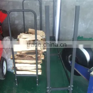 Good Quality Log Rack With Black Powder Coated Steel thumbnail-3