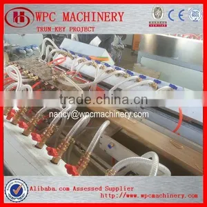 Low Price of Wood Plastic Composite Profile Extrusion Making Machine thumbnail-5
