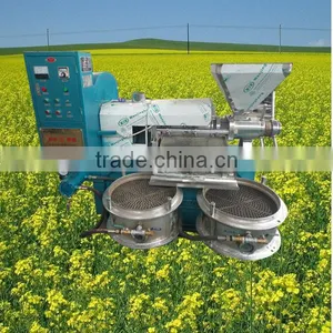 350kgs/h Hot-press Type Automatic Screw Edible Rapeseed Oil Squeezing Equipment thumbnail-1