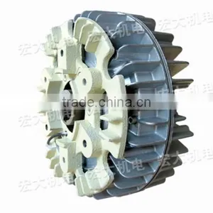 ZA Hollow Shaft Spigot Support Shell Rotation Magnetic Powder Clutch Magnetic Powder Clutch (ten Year Longer Working Life) thumbnail-1