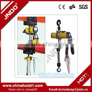 QDH 50T Pneumatic Chain Hoist With Low Air Consumption thumbnail-1