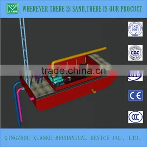 Small Sand Discharge Dredger for Sand Barge thumbnail-1