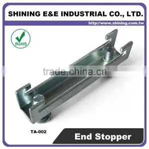 TA-002 For Fuse Holder Steel Double Dead Rail Stopper End Clamp thumbnail-4