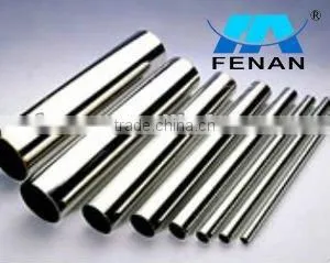 FENAN 201 202 304 316 Stainless Steel Welded Pipe China Price per Ton thumbnail-1