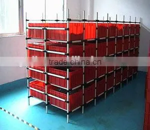 Galvanized Pipes Black Steel Pipe Lean Tube Pipe Rack System Supplier thumbnail-1
