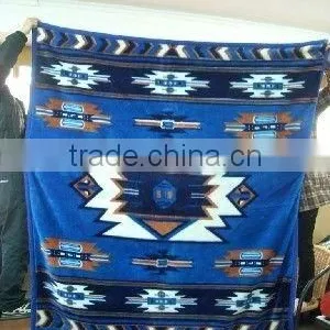 Modern Blue Picnic Throw Blanket SKU4931 thumbnail-1