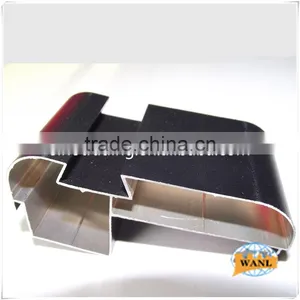 Wood Grain Finish/wood Colour Aluminium Profile for Curtain Wall thumbnail-2