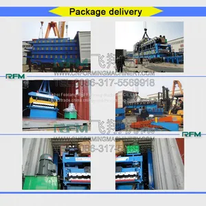 Glazed Tile Double Deck Roll Forming Machine thumbnail-3