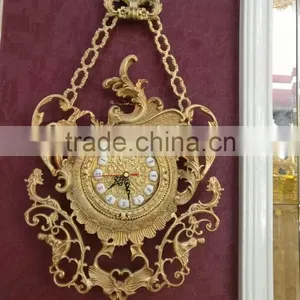 Copper Cast Home Decorated Hanging Clock, Antique Wall Mount Clcok thumbnail-1