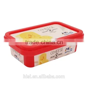 Small Airtight Butter Container With Foil, Square Plastic Containers With Lid thumbnail-2