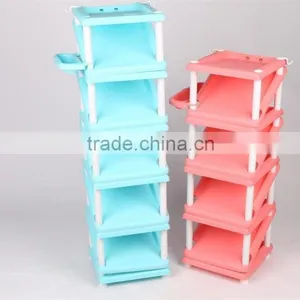 Creative Folding Shoe Rack Portable Display Shoe Rack thumbnail-3