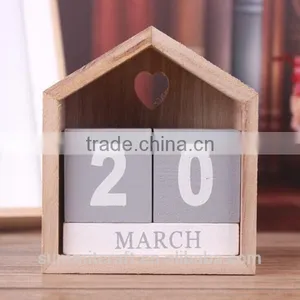 House Design Wooden Desk 365 Day Calendar thumbnail-1