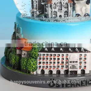 Scenery Resin Snow Globe For Home Decoration thumbnail-3