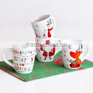Ceramic Promotional Mug With 4C Decal,330ml Promotional Mug With Printing,stoneware Mug for Promotion thumbnail-2
