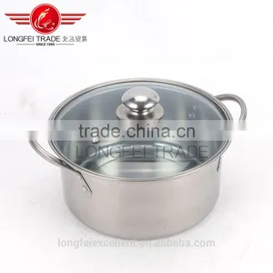 2016 Best Quality 4pcs Stainless Steel Chinese-style Soup Pot Set/cooking Pot thumbnail-2