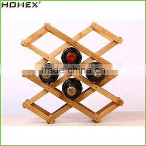 High Quality Bamboo Wine Rack/Wine Bottle Holder/Wine Holder/Homex_Factory thumbnail-2