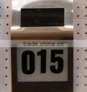 FQ-523 LED Solar Address Plaques Solar House Numbers Doorplate Light thumbnail-1
