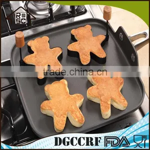 Welcome OEM Fried Egg Mold Set of 2, Metal Egg Molds Cheep, Cute Egg Molds for Cooking thumbnail-4