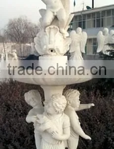 Children and Fish Outdoor Water Fountain Sculpture thumbnail-1