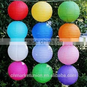 High Quality Chinese Paper Lantern Decorative Wedding Paper Latern thumbnail-1