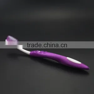 Soft Slip-resistance Handle High Quality Artificial Toothbrush Made in Factory Oem Adult Teeth Whitening Toothbrush thumbnail-1