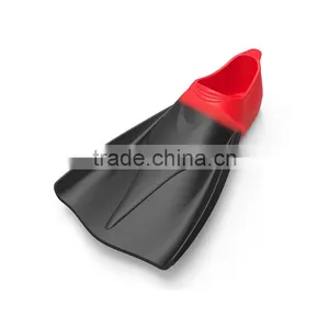 Aircraft Wing Design Soft Silicone Material Diving Fins Surf Fins Close Foot Pocket Fins thumbnail-1
