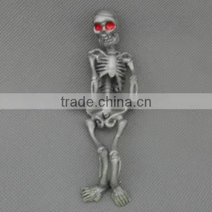 TPR Plastic Stretch Human Skeleton Skull Shape Toys thumbnail-1