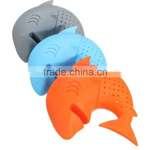 The Silicone Shark Shape Tea Infuser Maker Set Cup Decor Tea Bag Strainer Filter thumbnail-6