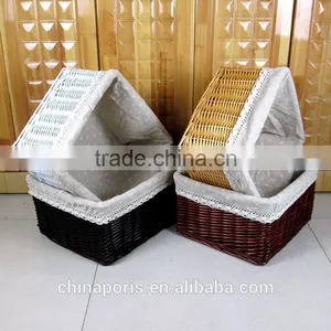2016 Classic and New Fashional Wickerwork/Wicker Baskets for Clothes and Other Items thumbnail-3