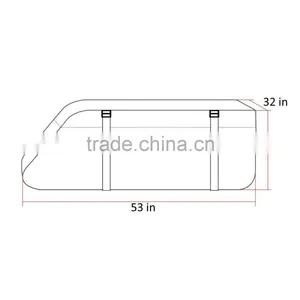 High Quality Waterproof Fabric Travel Car Top Roof Bag thumbnail-6