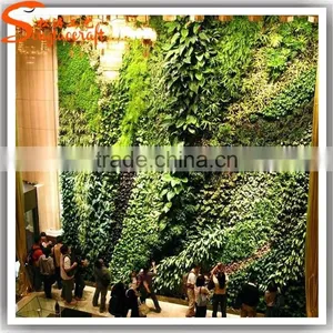 Factory Wholesale Garden Landscaping & Decking Artificial Grass Wall Plastic Grass Green Wall Vertical Planter thumbnail-3