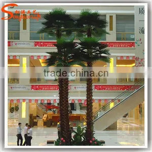 Latest Design All Kinds of Decorative Metal Palm Trees Canada Artificial Plastic Palm Tree thumbnail-1