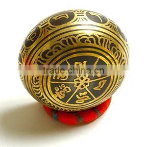 High Quality Om Mane Padhme Hun Meditation Tibetan Singing Bowl thumbnail-3
