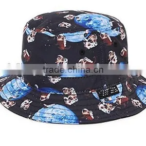 Custom Fashion Pineapple Print Sublimation Bucket Hat thumbnail-2