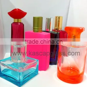 Empty Perfume Glass Bottles India, Fancy Perfume Bottle and Caps India thumbnail-1