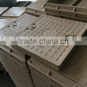 Square Fiber Manhole Cover With Frame thumbnail-3