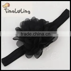 2015 Shabby Flower Baby Kids Headband With Elastic ,Top Baby Headband thumbnail-3