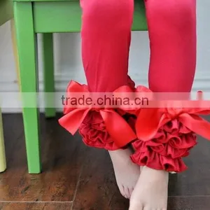 New Arrival Baby 100% Cotton Ruffle Shorts Cute Kids Ruffles Pants Baby Pants For Baby Girl Trousers thumbnail-4