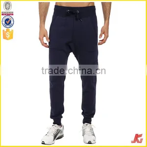 Men Knit Plain Side Pockets Pants thumbnail-1