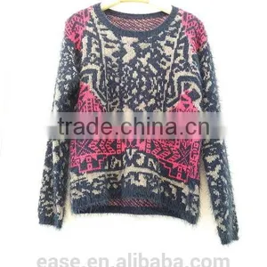 Fashion OEM China Manufacturers Knitted Spring Sweater Women thumbnail-1