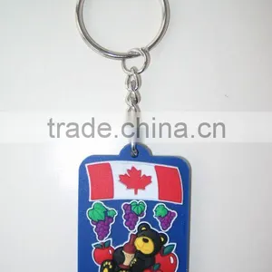 3D Customized Lovely PVC Keychain thumbnail-1