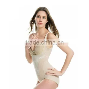 Fashion Flower Jacquard Breathable Seamless Bodybuilding Body Shaper thumbnail-1