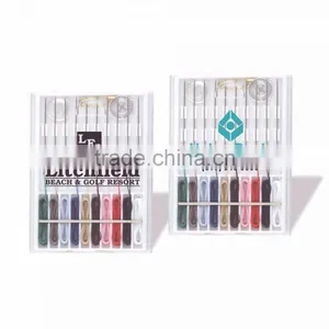 Easy-Mend Sewing Kit - Contains 10 Pre-threaded Needles, Two Spare Buttons and One Safety Pin and Comes With Your Logo thumbnail-2