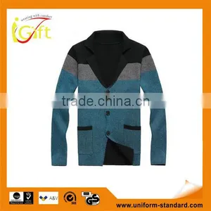2014 Hot Sell Wholesale High Quality Tailored Made Fashion Suit Cardigan thumbnail-1