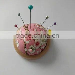 Pin Cushion With Wooden Base OEM Service thumbnail-1