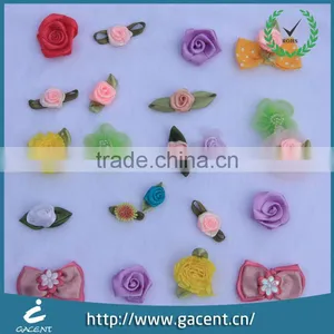 Polyester Mini Ribbon Bows for Hair Decoration thumbnail-6